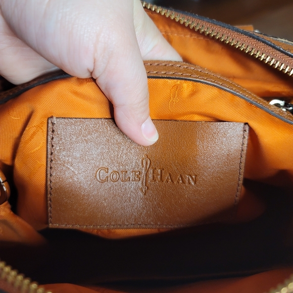 Cole Haan Brown Satchel - Picture 11 of 16